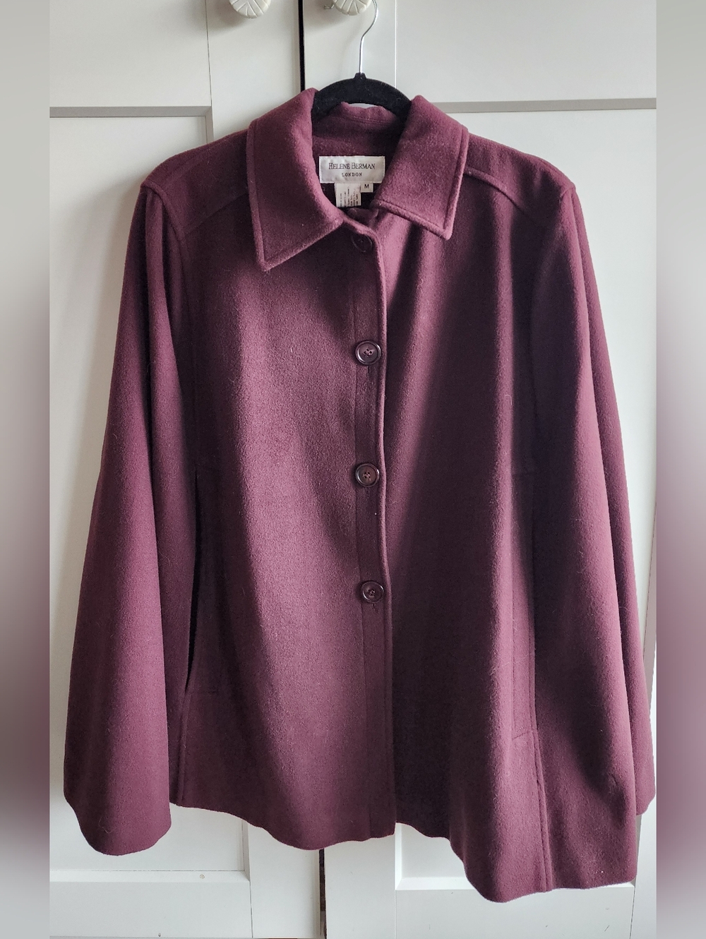 Helen Berman Wool Cape